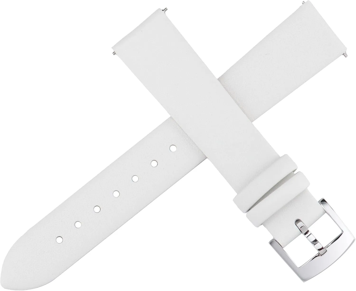 Leather Watch Bands Quick Release Watch Straps, Elegant & Ultra-Soft Top Grain Leather Watch Band for Women Men, Choice of Color & Width - 12mm 14mm 16mm 18mm 20mm 22mm for Watch & Smartwatch