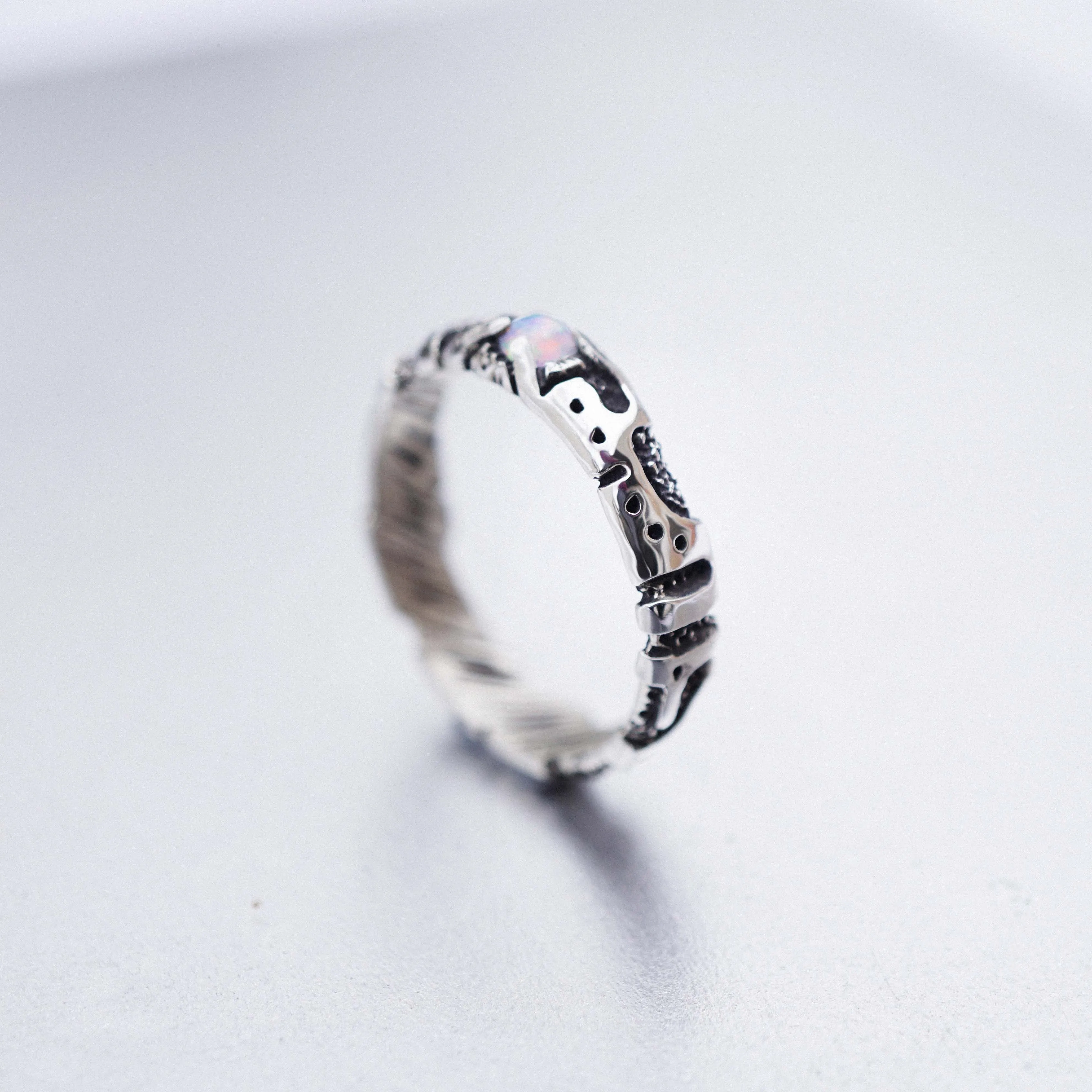Mens Opal ring UNIT