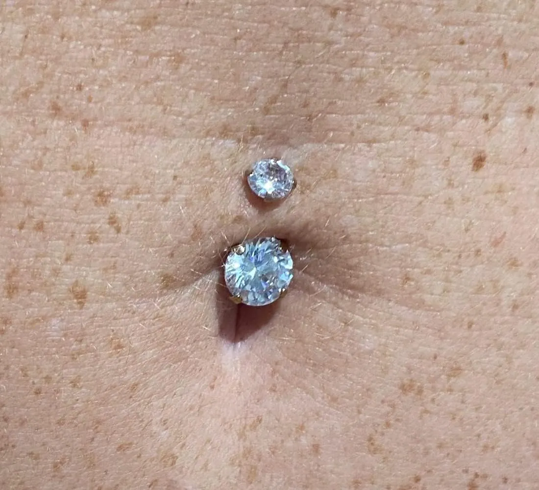 MODRSA Belly Button Ring Belly Rings Surgical Steel Belly Button Ring Hypoallergenic Clicker Belly Button Ring Navel Rings for Women
