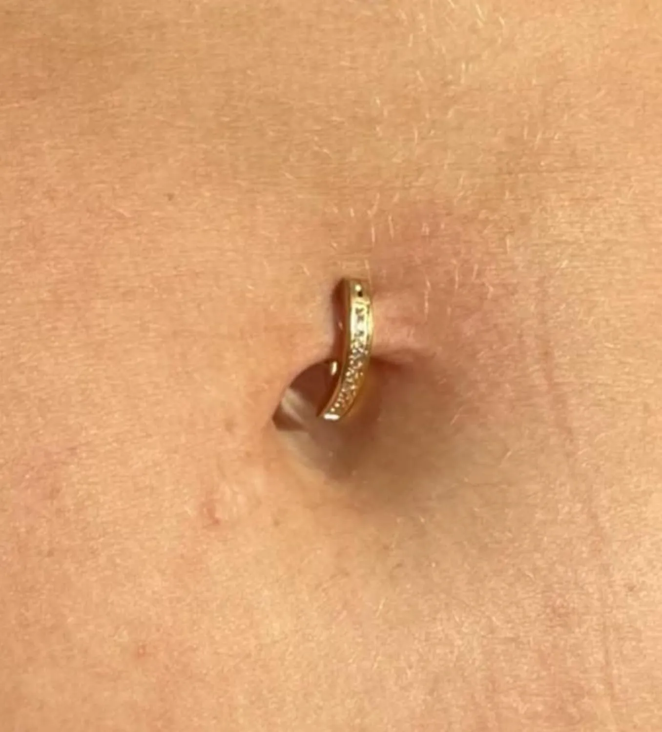 MODRSA Belly Button Ring Belly Rings Surgical Steel Belly Button Ring Hypoallergenic Clicker Belly Button Ring Navel Rings for Women