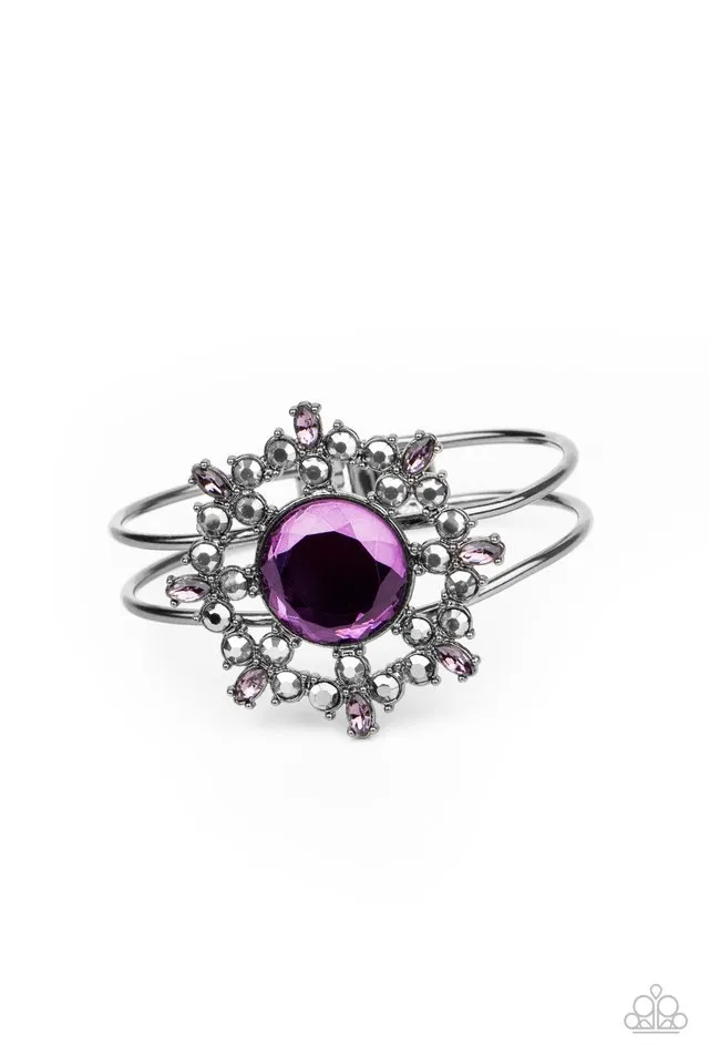 Paparazzi Bracelet ~ Elaborate Elegance - Purple