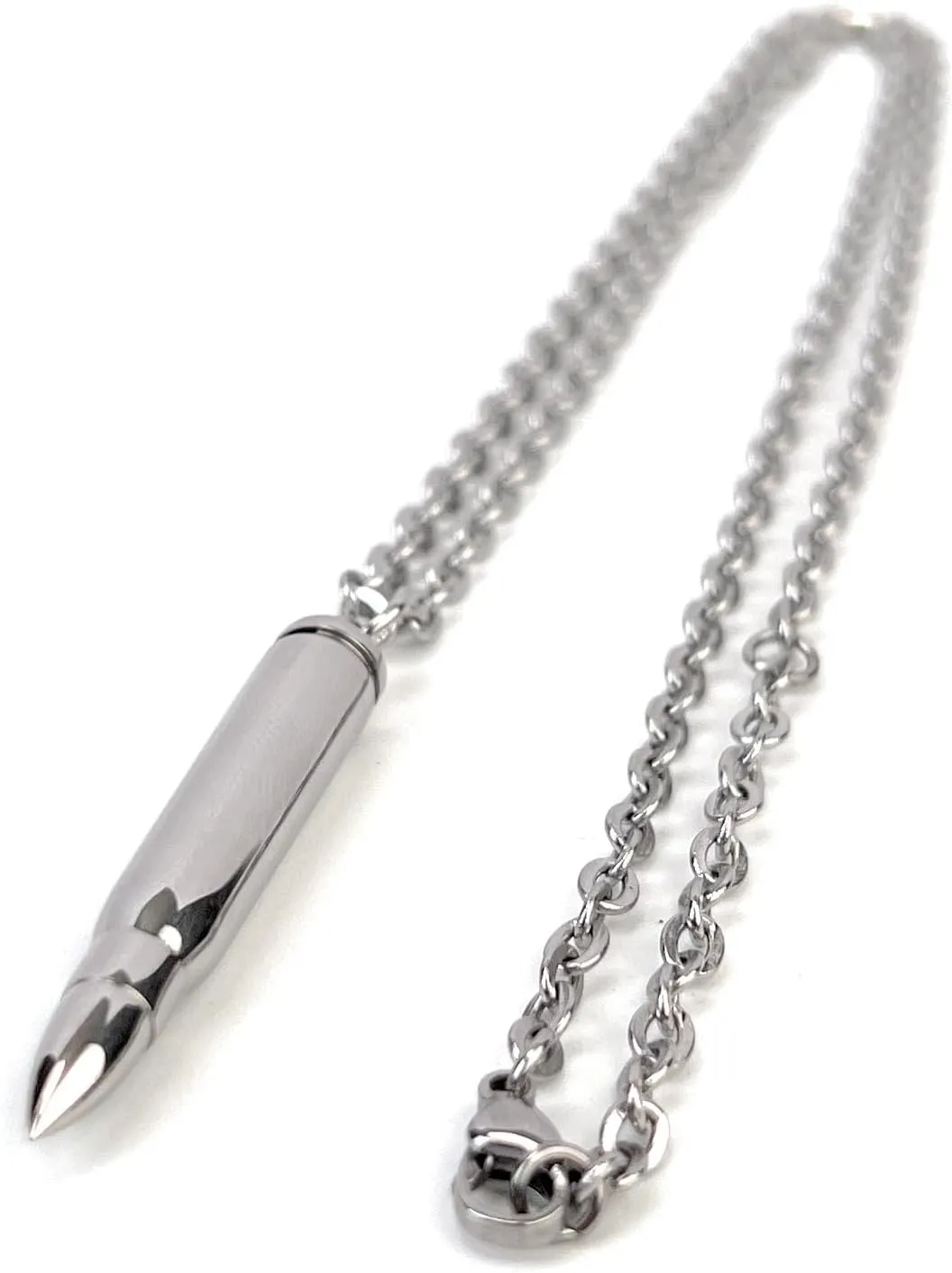 Pendant Necklace for Men Multicolored Stainless Steel Pendant Jewelry Gift for Men Women Couple