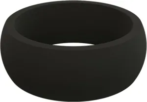 QALO Men's Rubber Silicone Ring, Step Edge Q2X or Chevron Rubber Wedding Band, Breathable, Durable Rubber Wedding Ring for Men, Multi Colors