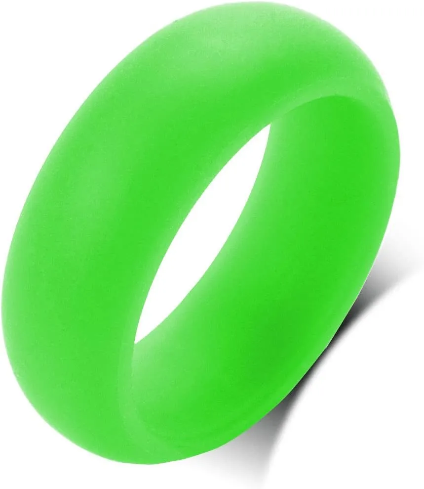 QINGDUO 8MM Inspirational Ring Christian Jesus Formee Cross Symbols Ring Customize Comfort Fit Domed Stackable Knuckle Band Rings Inspirational Faith Cross Ring Christian Religious Confirmation Gift