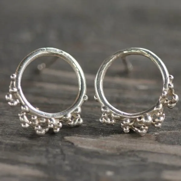Russel Reef Hoop Studs