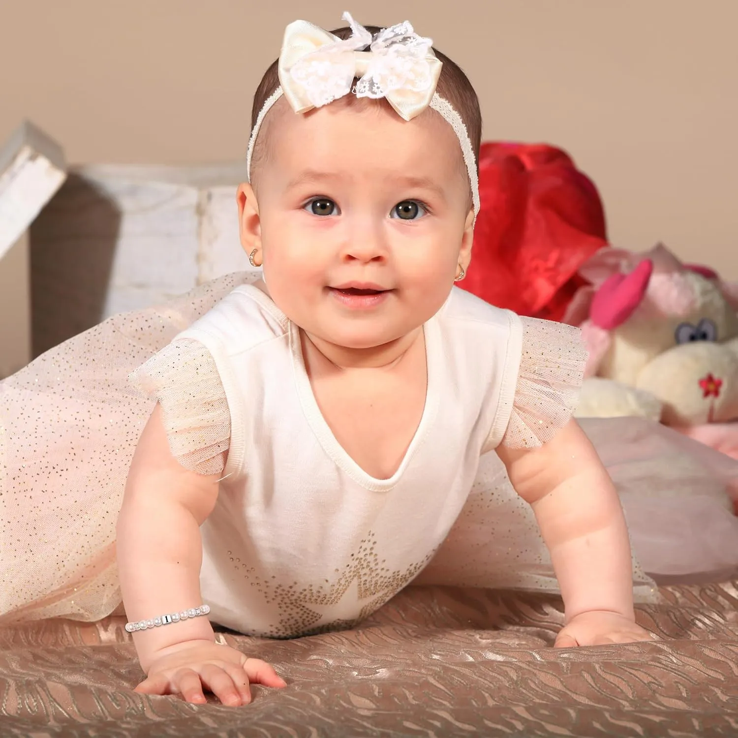 Sereney Birthday Gifts for Girls, Beaded Bracelets as 1 3 4 5 6 7 8 9 10 11 Year Old Birthday Gift, Adjustable Stone Pearl Bracelet as Happy Birthday Gifts for Daughter Granddaughter Niece Girls