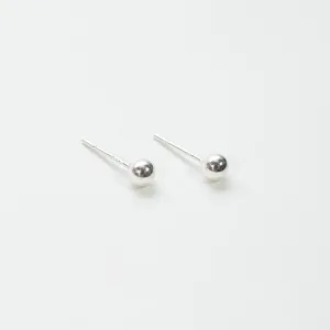 Silver Ball Studs
