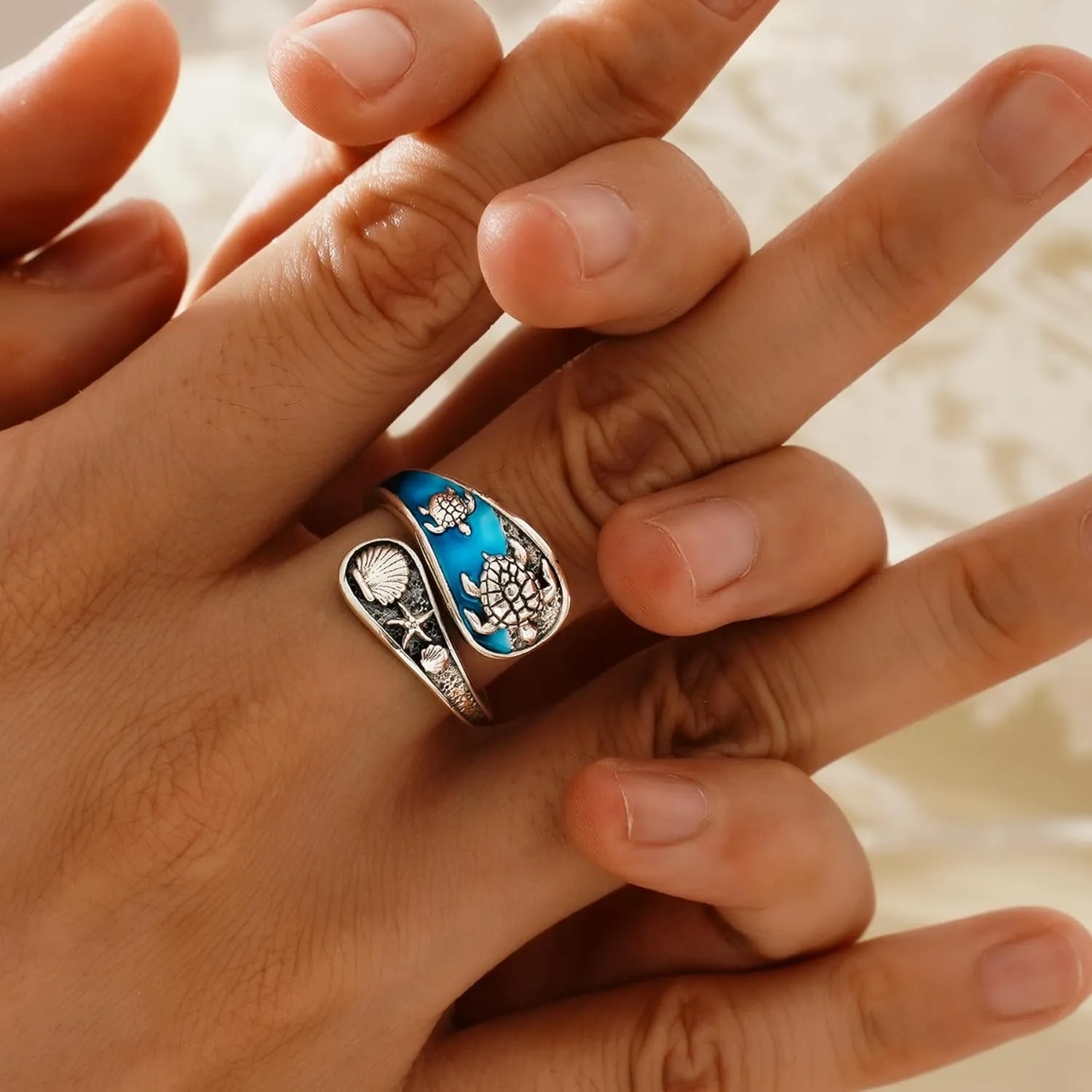 Spoon Rings for Women 925 Sterling Silver Sunflower Adjustable Thumb Spoon Rings Celtic Knot Promise Engagement Statement Boho Vintage Finger Open Antique Rings Jewelry