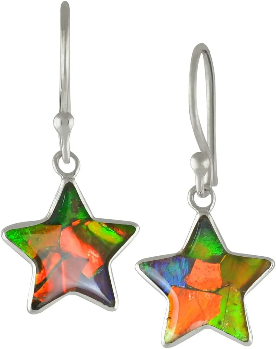 Starborn Ammolite Earrings