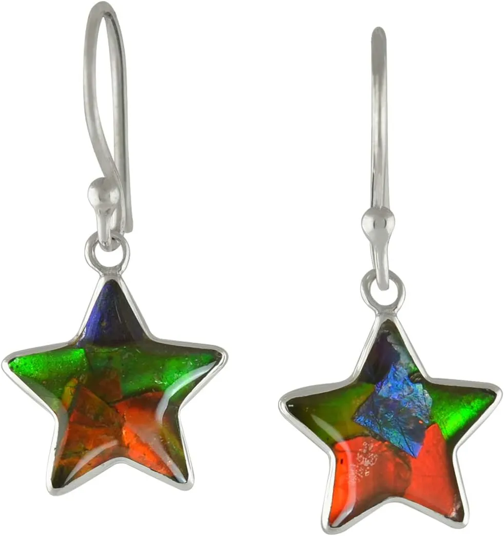 Starborn Ammolite Earrings