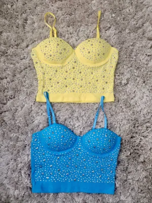 Studs and Stars Bustier Top