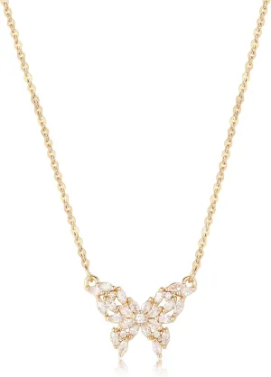 VACRONA Gold Pendant Necklace for Women 14K Gold Plated Cubic Zirconia Cross Necklace Handmade Trendy Gold Jewelry Gifts