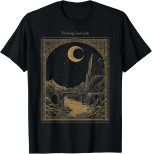 Vintage The Ring Goes South - Rings Lord Men Women Tee T-Shirt