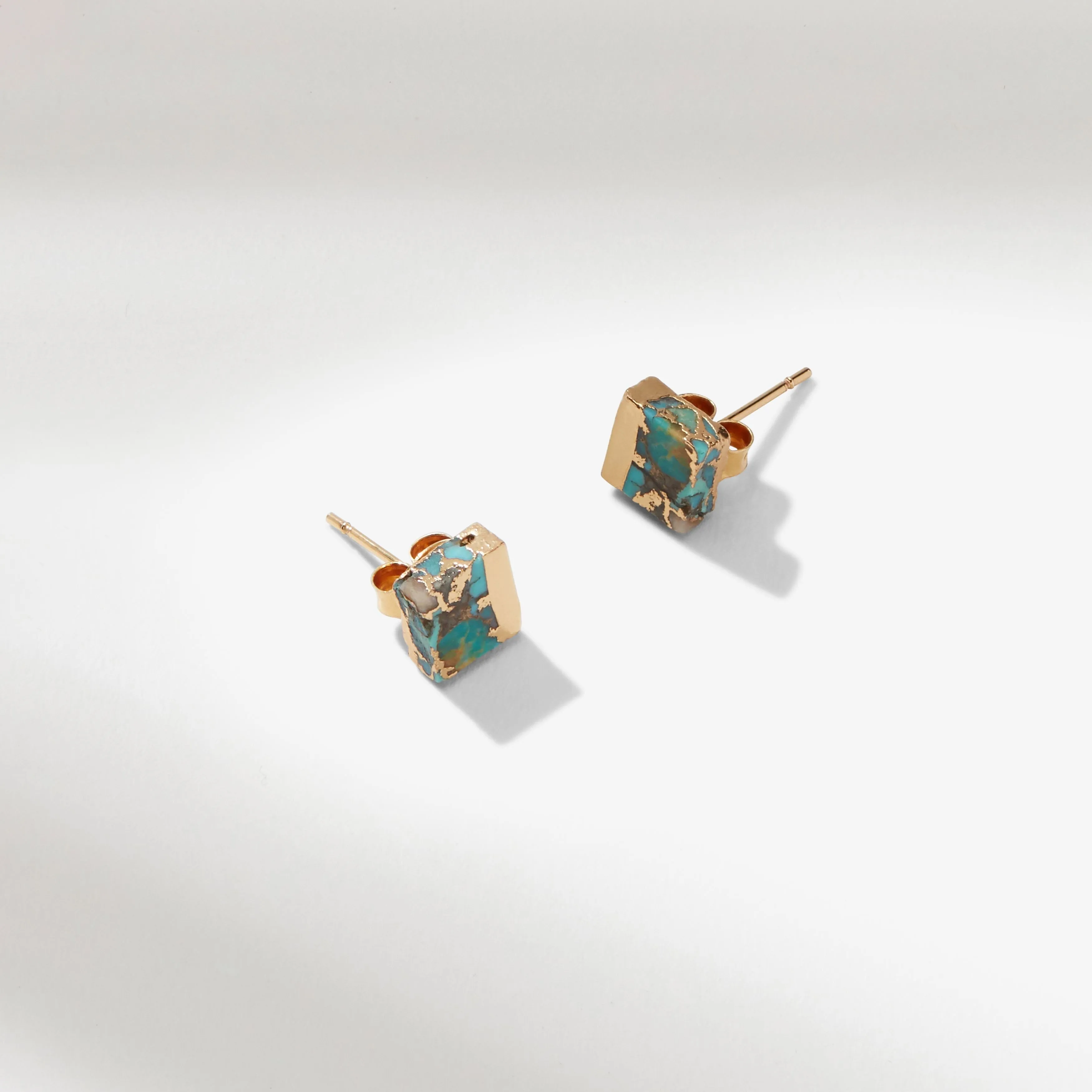 Winona Earrings :: Turquoise