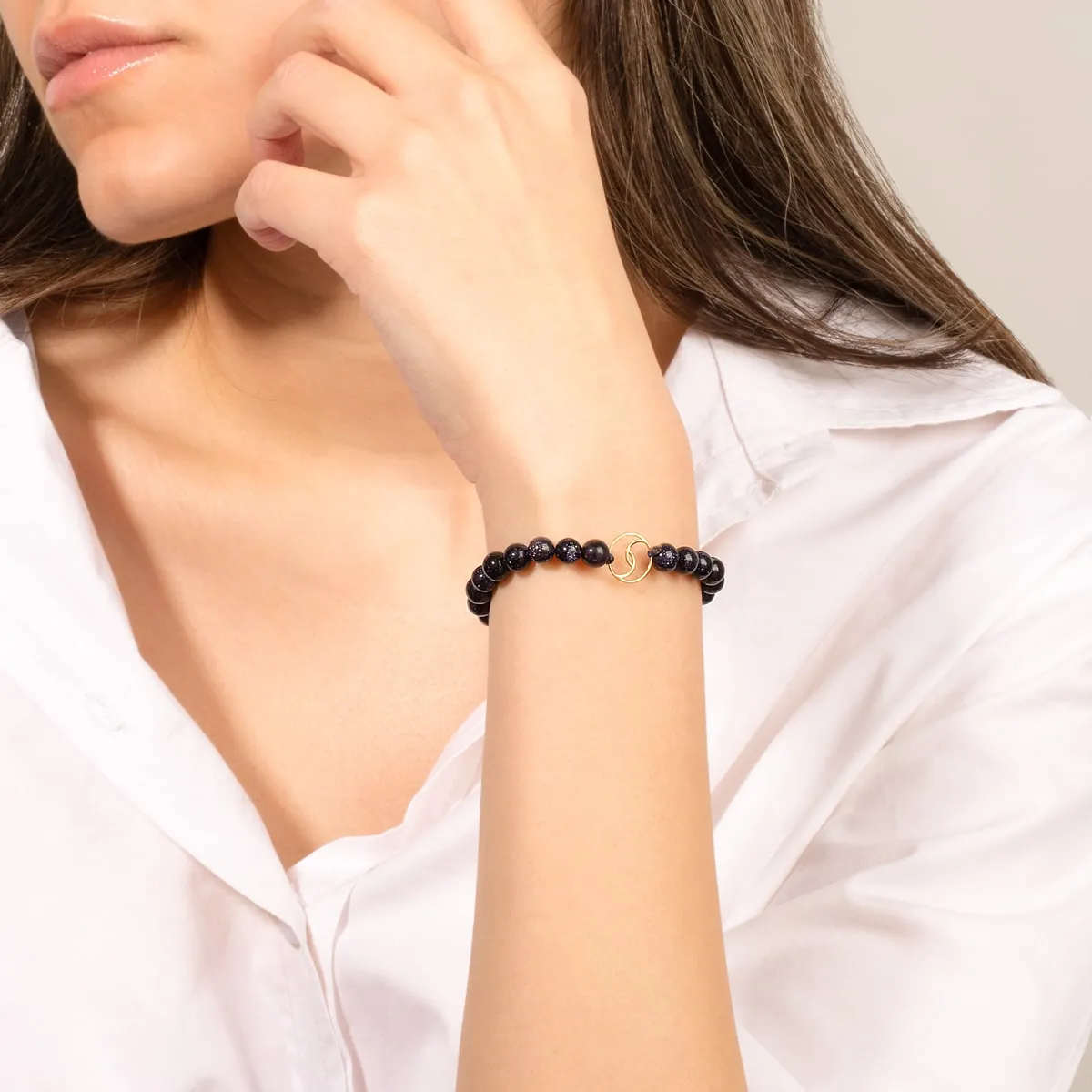 Yin & Yang Stone Bracelet