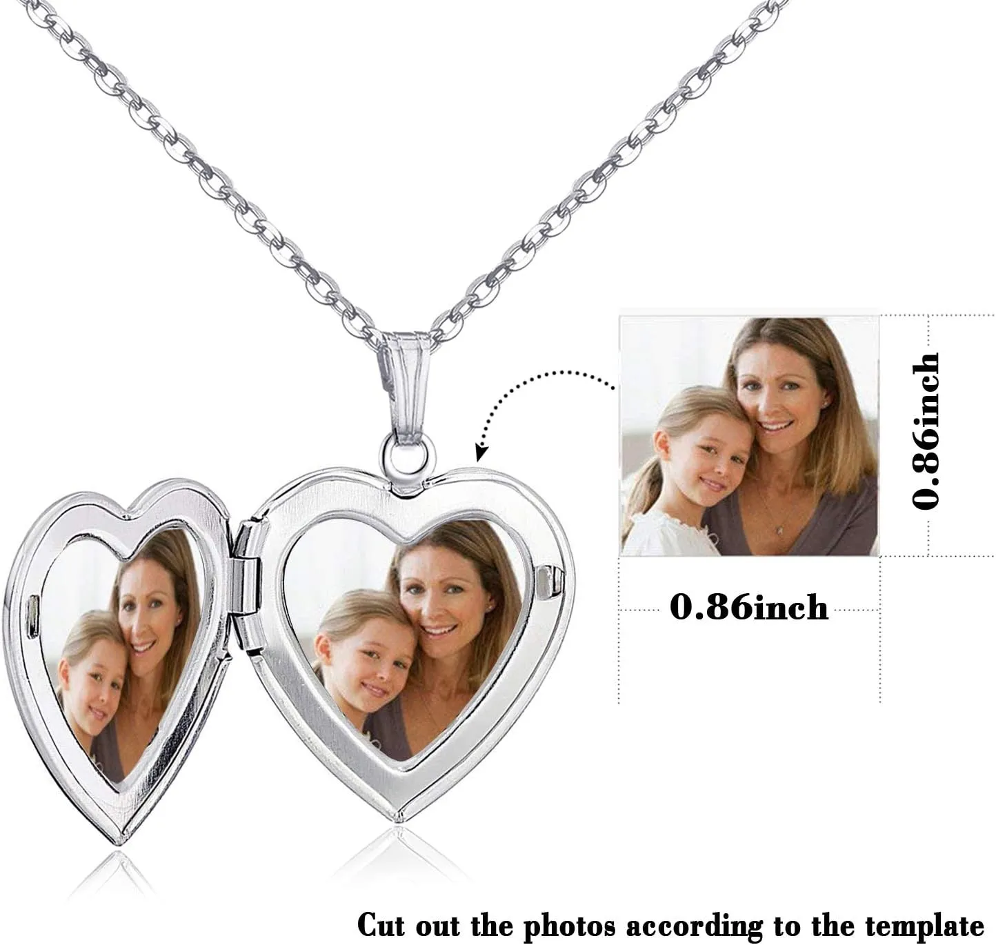 YOUFENG You are My Sunshine Necklace Sunflower Locket Necklace that Holds Pictures Heart Locket Pendant Gifts for Her